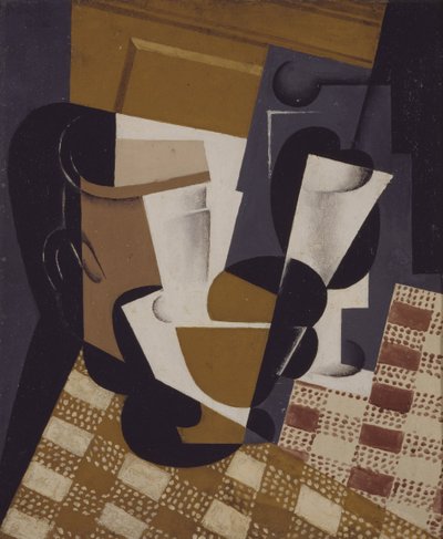 Kan en Glas door Juan Gris